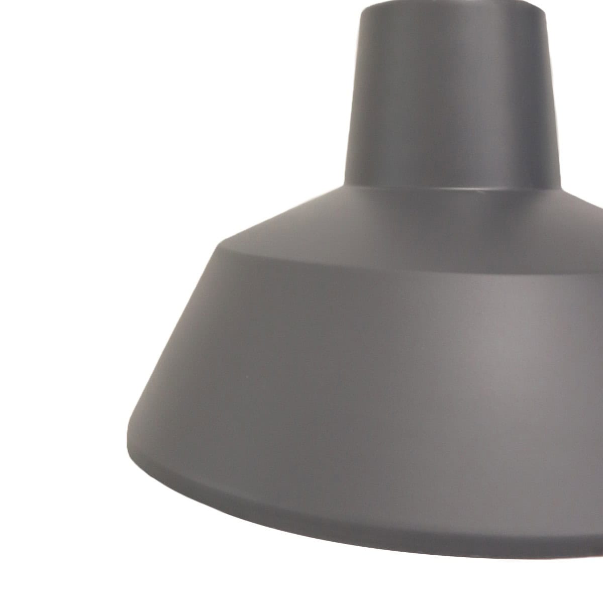 Lámpara de exterior de diseño minimalista en color gris oscuro para iluminación moderna y elegante en la terraza o jardín.